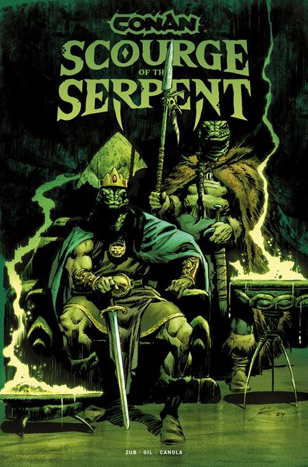 Conan The Barbarian Scourge Of The Serpent TPB Volume 01 Direct Market Edition Roberto De La Torre Glow In The Dark Cover (Mature)