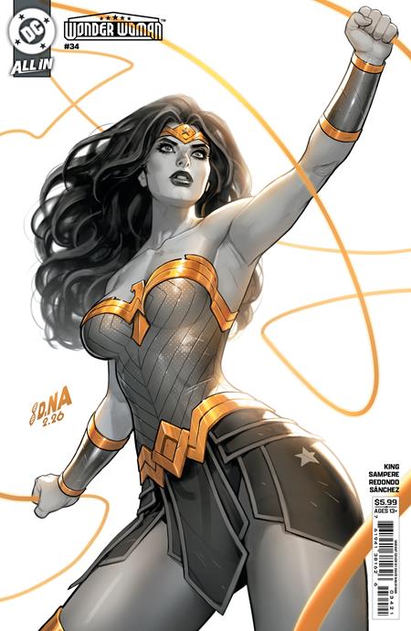 Wonder Woman #34 Cover B David Nakayama Card Stock Variant