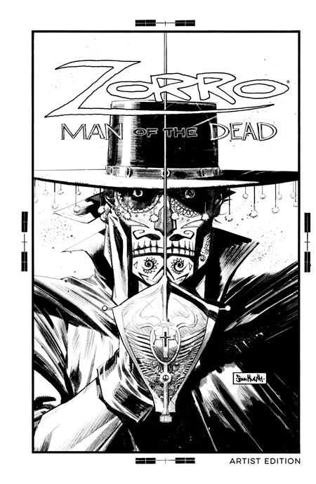 Zorro Man Of The Dead Volume 1 11 X17 Artist Edition Hardcover (Mature)