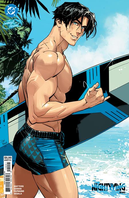 Nightwing #140 Cover D Dan Mora Swimsuit Card Stock Variant