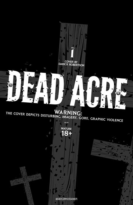 Dead Acre #1 Cover G Tba Nsfw Black Bag Variant