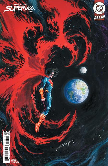 Absolute Superman #23 Cover C Juan Ferrerya Card Stock Variant