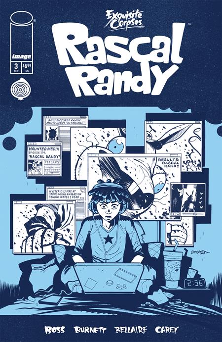 Exquisite Corpses Rascal Randy #3 (Of 5) Cover C Dylan Burnett Polybagged With Collectible Card Variant (Mature)