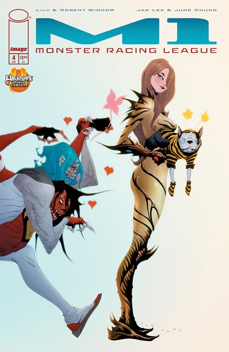 M1 Monster Racing League #4 Cover B Jae Lee Witchblade Team Up Variant
