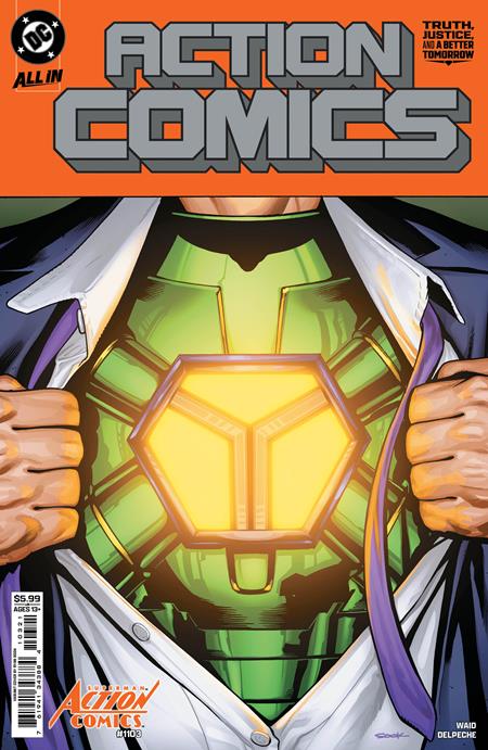 Action Comics #1103 Cover B Ryan Sook Card Stock Variant