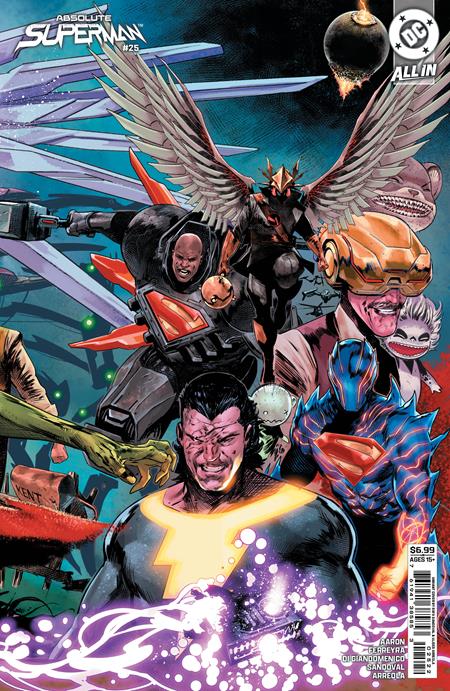 Absolute Superman #25 Cover J Rafa Sandoval Right Connecting Card Stock Variant