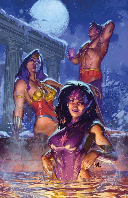 Justice League Unlimited #15 Cover F Ben Harvey Sweater Weather Card Stock Variant (DC K.O.)