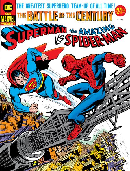 50 Th Anniversary Treasury Edition Superman vs The Amazing Spider-Man #1 Facsimile Edition Cover C Carmine Infantino Ross Andru Foil Variant