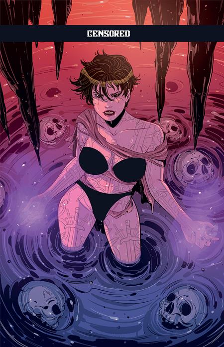 Barbaric The Long Death #2 (Of 3) Cover F Luana Vecchio Black Bag Variant