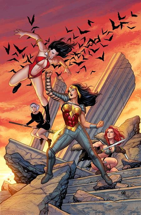 DC K.O. Boss Battle #1 (One Shot) Cover D Frank Cho Card Stock Variant