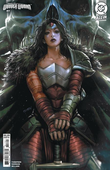 Absolute Wonder Woman #17 Cover B Derrick Chew Card Stock Variant