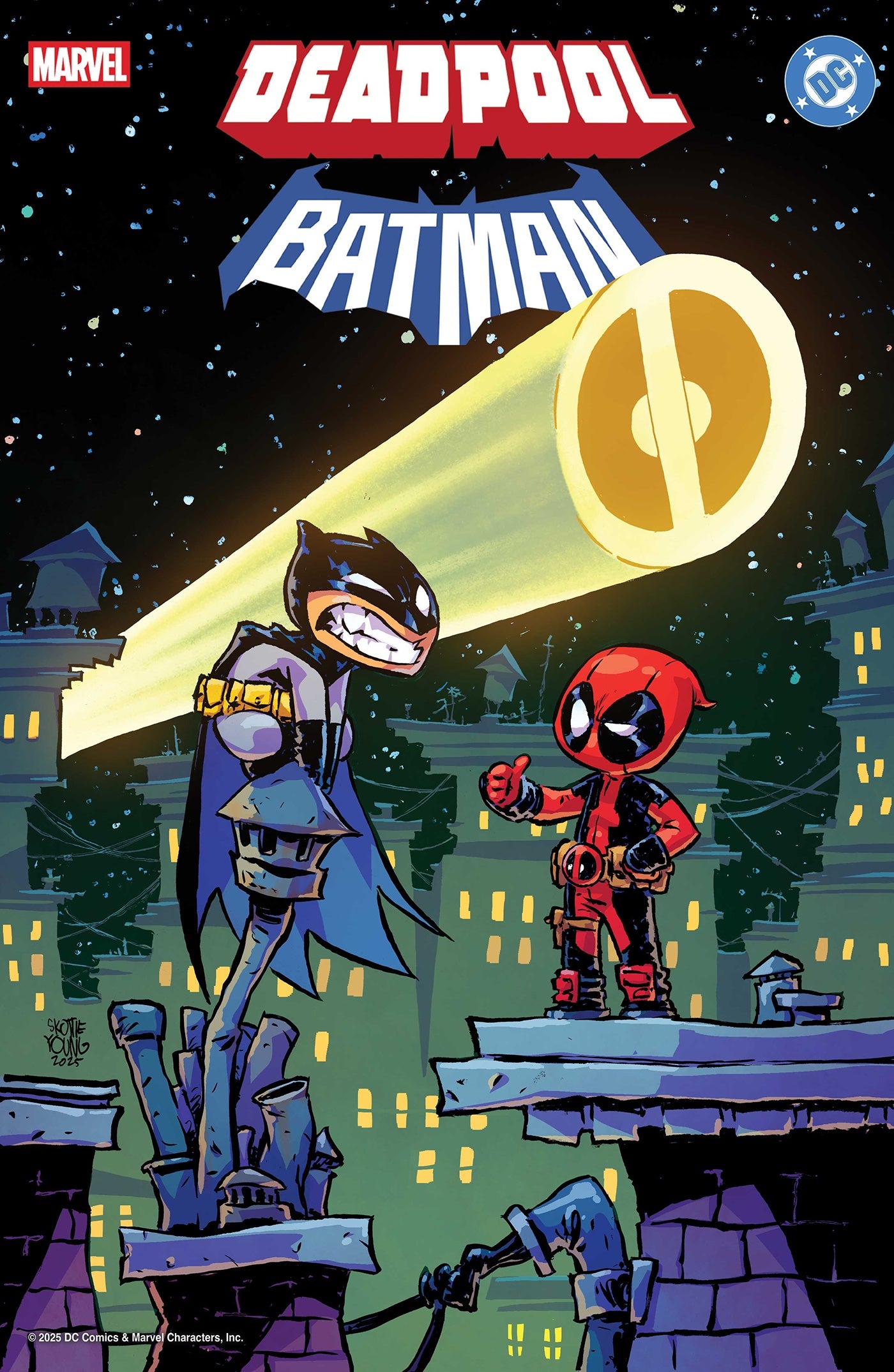 Marvel/DC: Deadpool/Batman #1 Skottie Young Variant