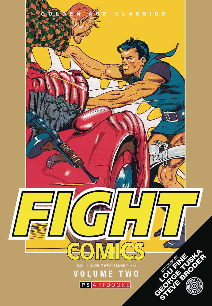 Golden Age Classics Fight Comics Hardcover Volume 02