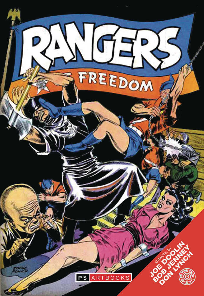 Golden Age Classics Rangers Of Freedom Hardcover Volume 01