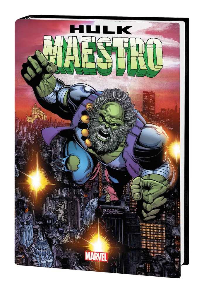 Hulk Maestro By Peter David Omnibus Hardcover Perez Cover