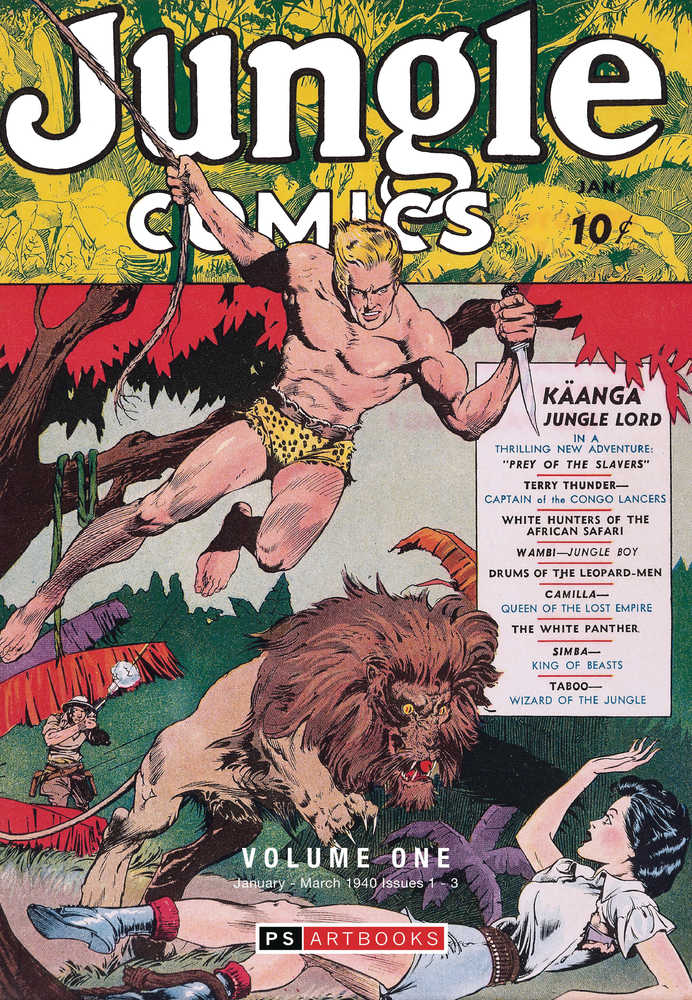 Golden Age Classics Jungle Comics Hardcover Volume 01