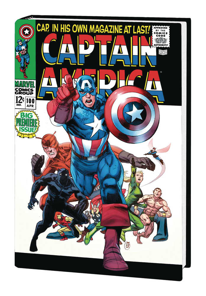 Captain America Omnibus Hardcover Volume 01 New Printing Variant
