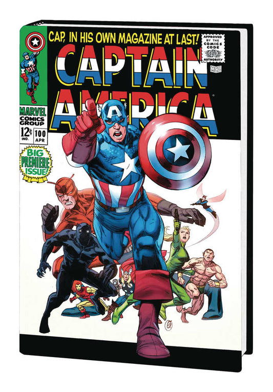 Captain America Omnibus Hardcover Volume 01 New Printing Variant
