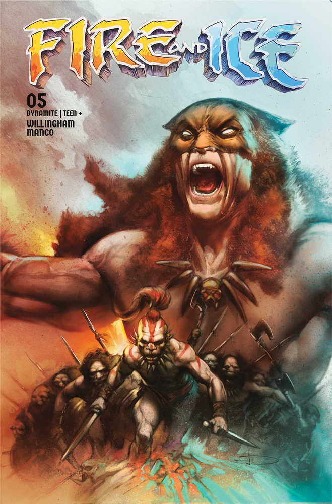Fire And Ice #5 Cover B Manco