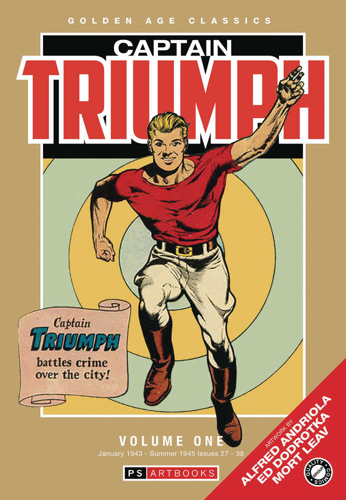 Golden Age Classics Captain Triumph Hardcover Volume 01