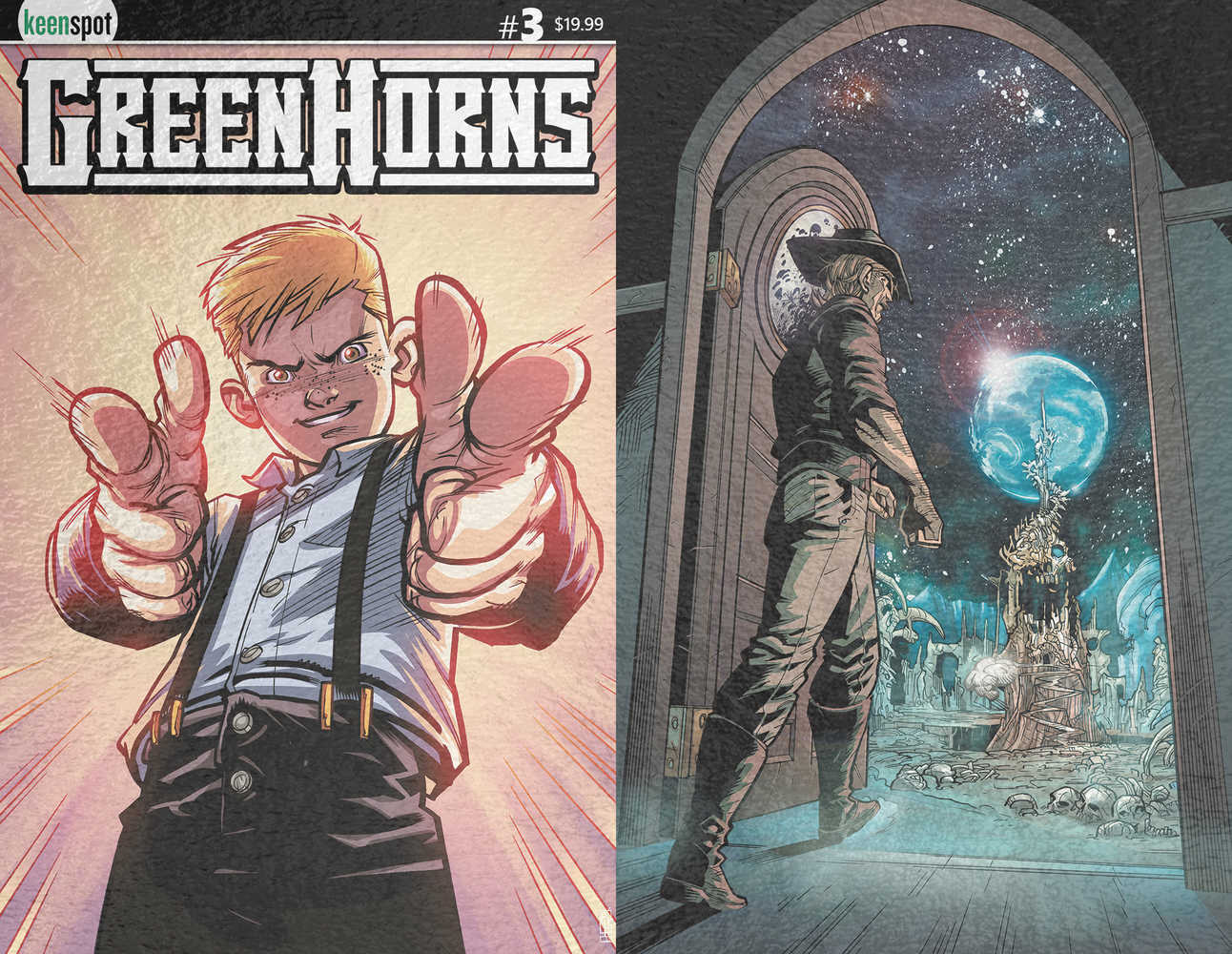 Greenhorns #3 Cover C Holofoil Flip Cover