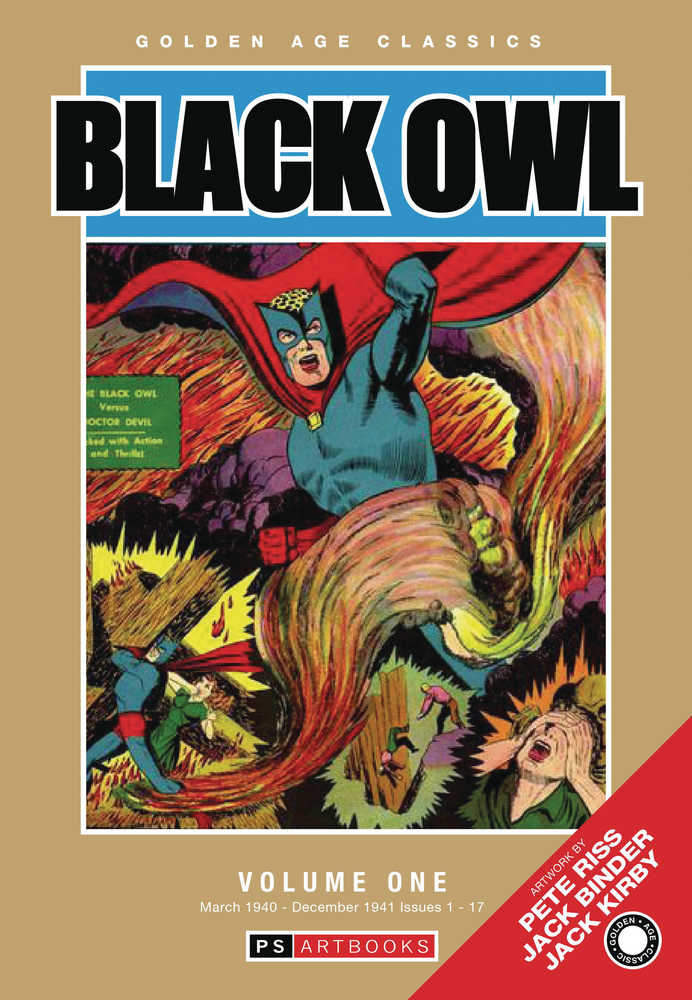 Golden Age Classics Prize Comics Black Owl Hardcover Volume 01