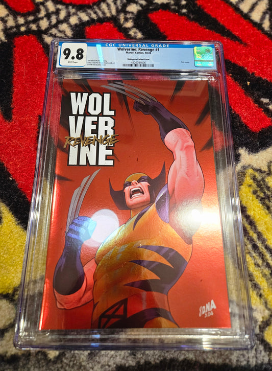 Wolverine: Revenge #1 Nakayama FOIL Variant CGC 9.8
