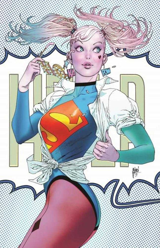 Harley Quinn #51 Cover D Guillem March Supersmash-Up Card Stock Variant