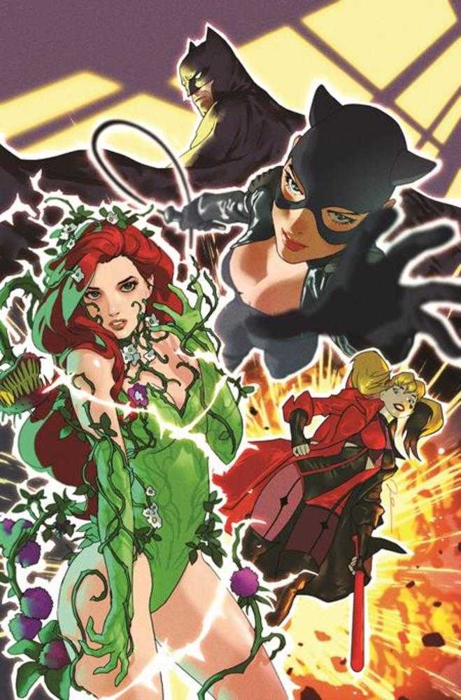 Batman #162 Cover E Gerald Parel Gotham City Sirens Card Stock Variant