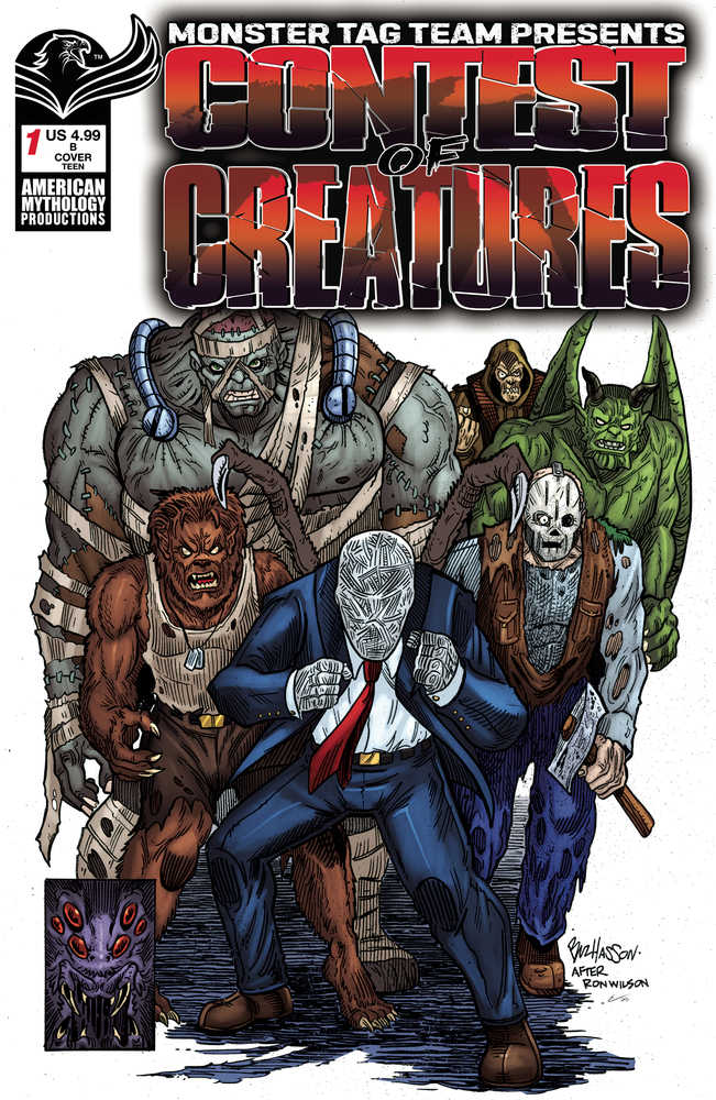 Contest Of Creatures #1 Cover B Hasson Homage (Mature)
