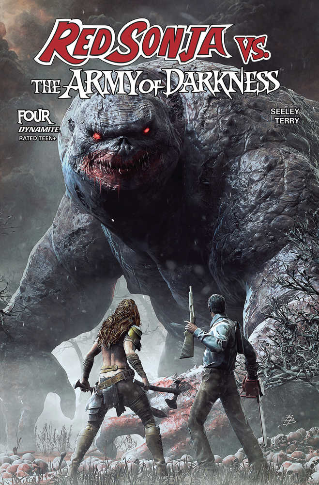 Red Sonja vs Aod #4 Cover A Barends