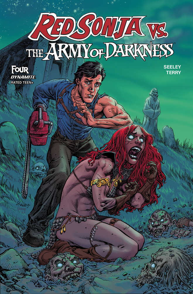 Red Sonja vs Aod #4 Cover C Raney