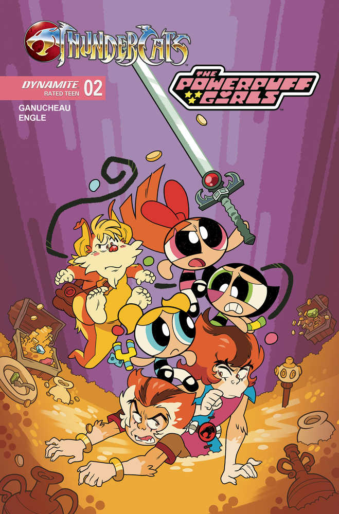 Thundercats Powerpuff Girls #2 Cover B Engle