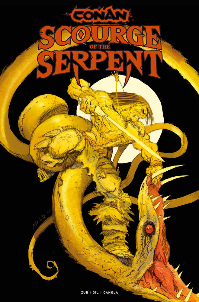 Conan The Barbarian Scourge Of The Serpent #1 (Of 4) Cover D (