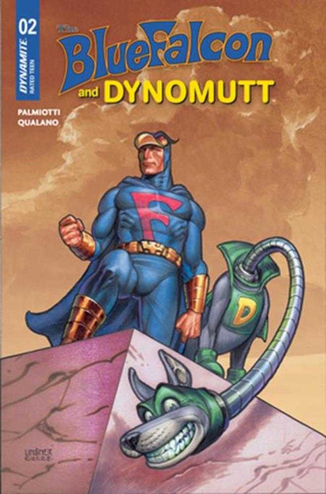 Blue Falcon And Dynomutt #2 Cover C Joseph Micheal Linsner Variant