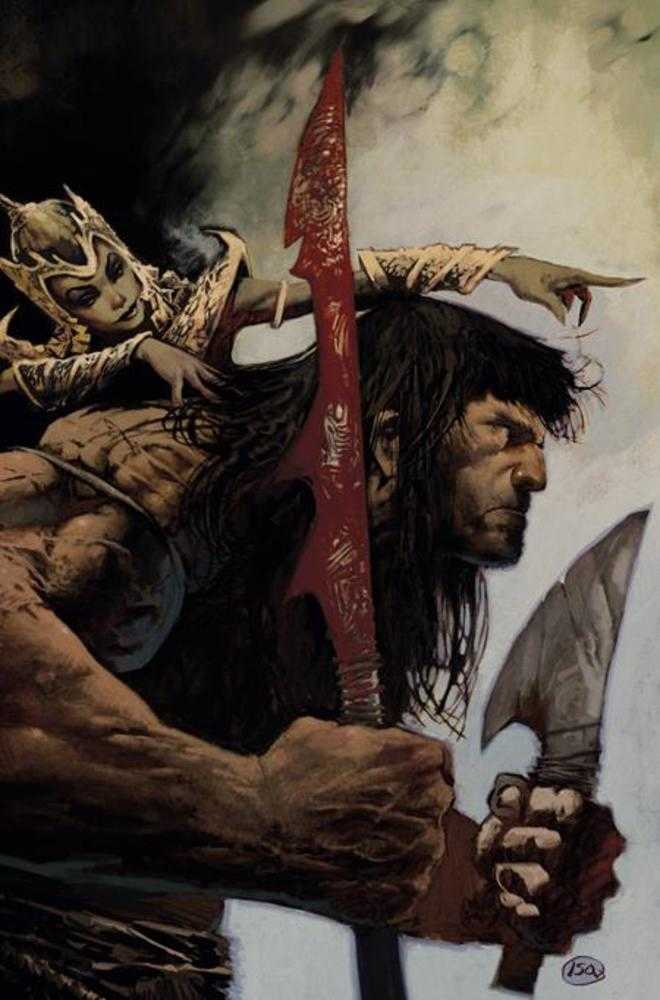 Conan The Barbarian #22 Cover G Sdcc Exclusive Jason Shawn Alexander Full Art Variant (Mature)