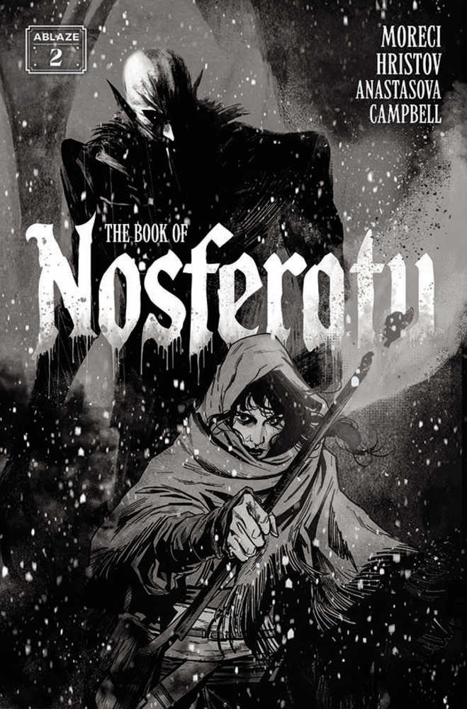 Book Of Nosferatu #2 Cover B Hristov Black & White (Mature)
