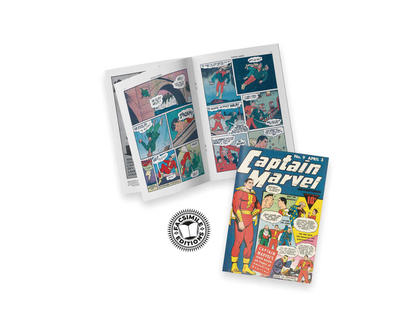 Ps Artbooks Capt Marvel Adventure Facsimile Edition #9