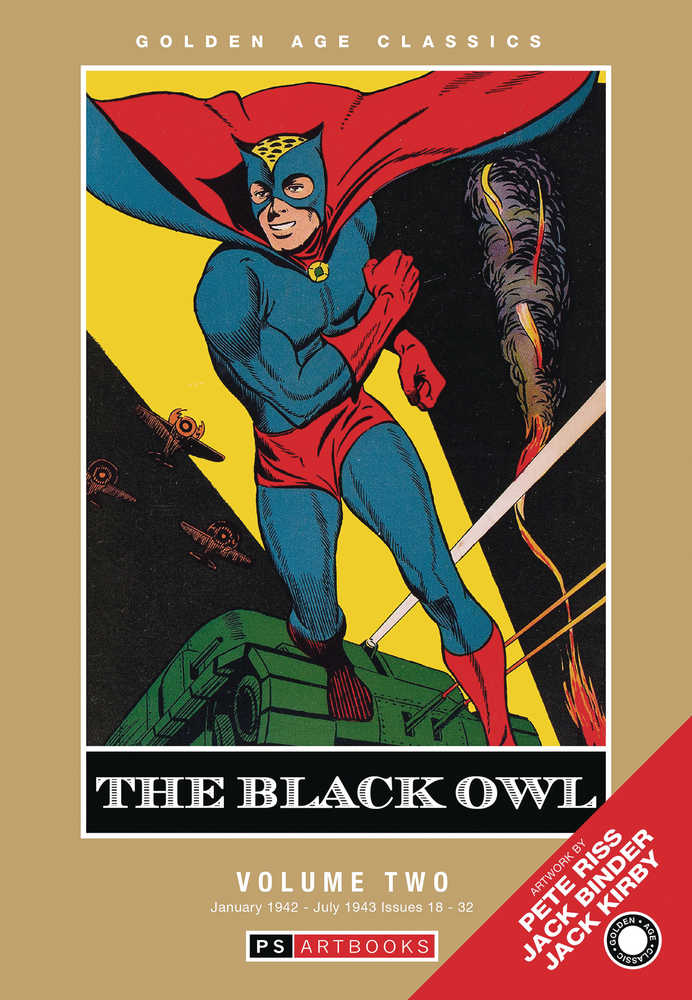 Golden Age Classics Prize Comics Black Owl Hardcover Volume 02