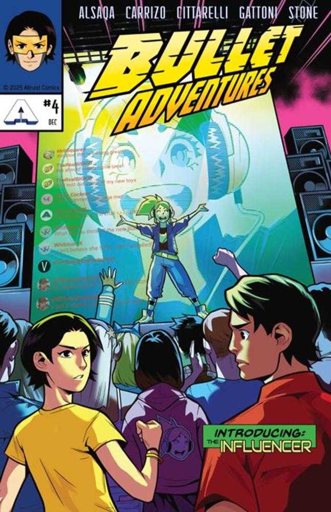 Bullet Adventures #4 Cover A Nicolas Carrizo Francesca Cittarelli