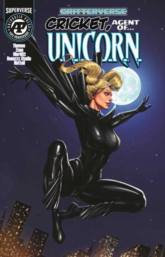 Critterverse Presents Cricket Agent Of Unicorn #1 (Of 4) Cover B Izoneto Ademar Sanju Nivangune Variant