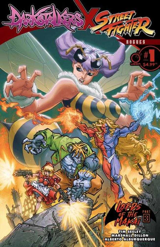 Darkstalkers X Street Fighter Rogues #1 (One Shot)Cover A Alberto Alburquerque