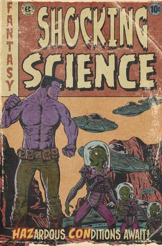 Hazcon #2 (Of 5) Cover B Nik Poliwko Kenney Mesnard EC Monster Homage Variant Limited To 1000 Allocations May Occur