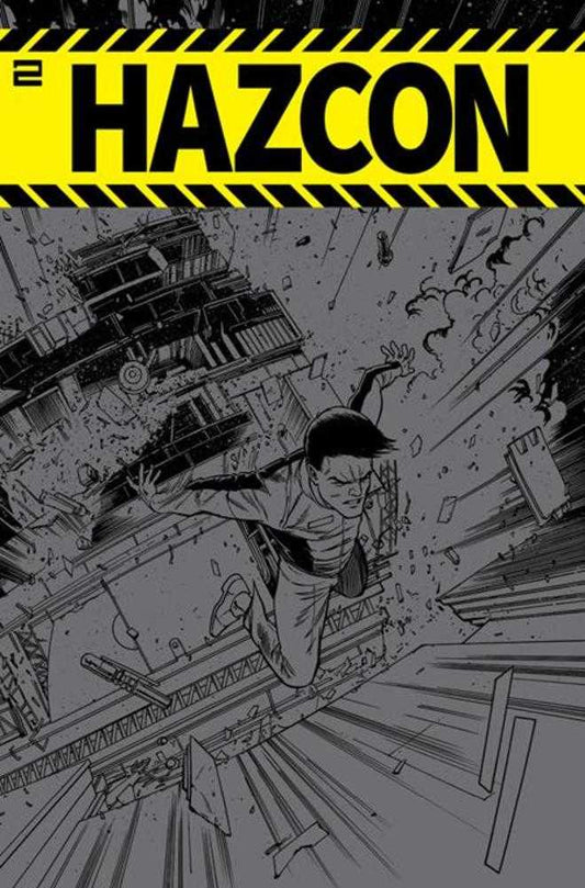 Hazcon #2 (Of 5) Cover D Donny Hadiwidjaja Ka Xiong Uv Embossed Black On Black Variant Limited To 125 Allocations May Occur