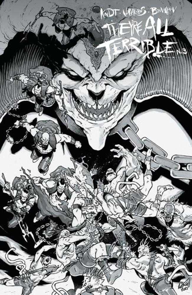 Theyre All Terrible #3 (Of 4) Cover B Robert Gill Variant