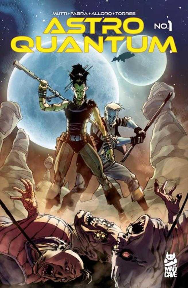 Astro Quantum #1 (Of 5) Cover B Riccardo Burchielli Variant