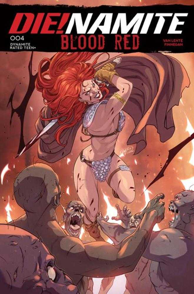 Dienamite Blood Red #4 Cover C Emilio Pilliu Variant