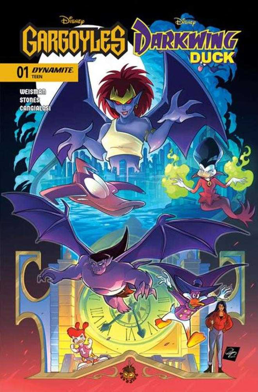 Gargoyles Darkwing Duck #1 Cover D Ciro Cangialosi Variant