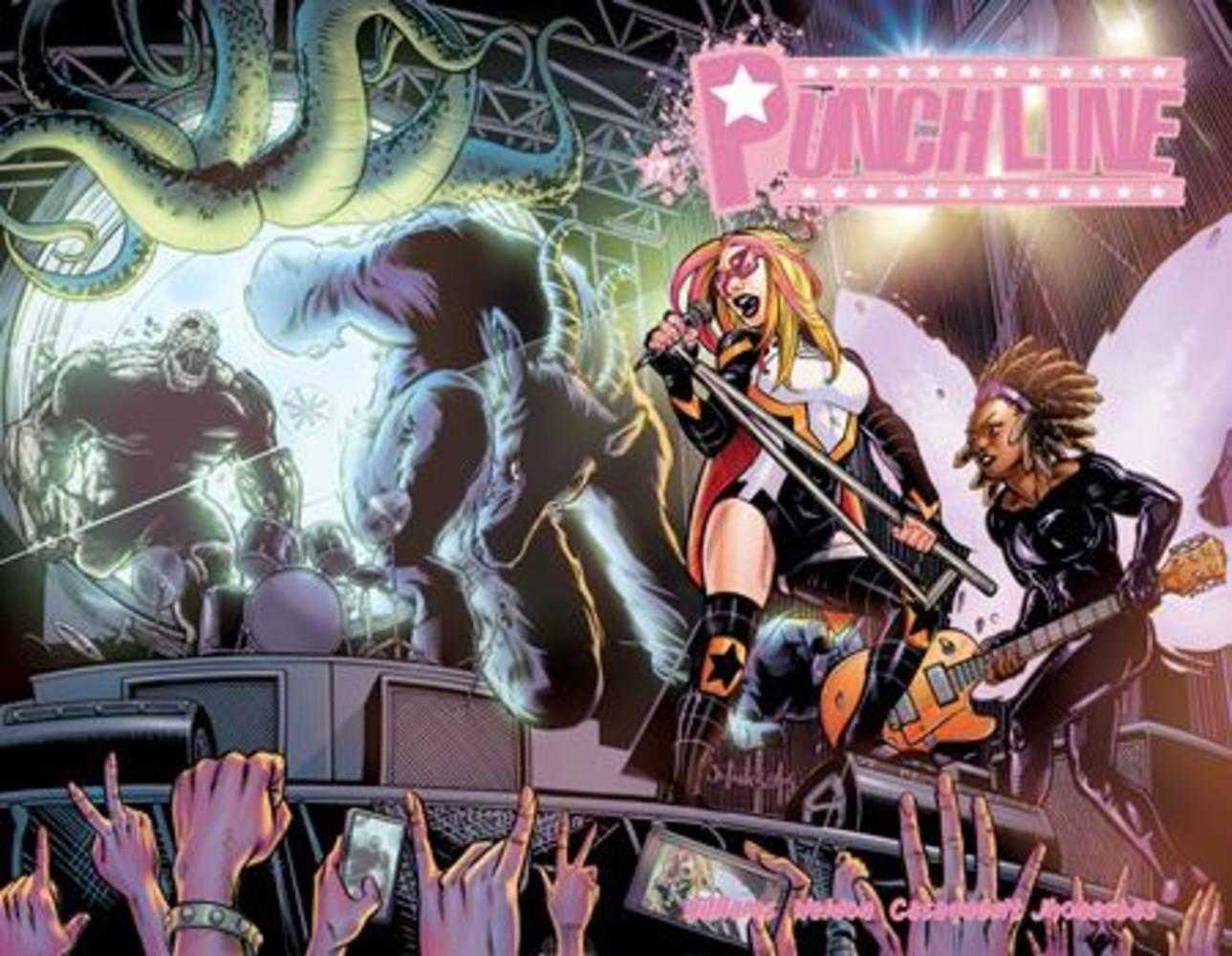 Punchline #17 Cover B Jhonesbas Wraparound Variant