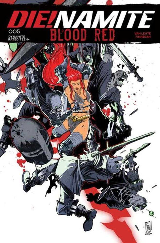 Dienamite Blood Red #5 Cover C Emanuele Ercolani Variant